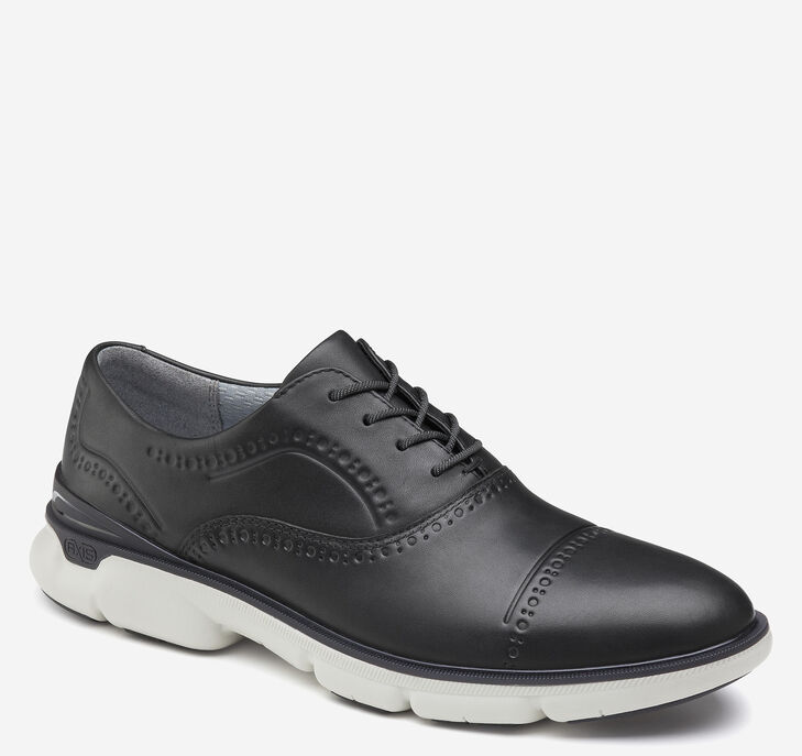 Johnston & Murphy XC4® Tanner Cap Toe Oxfordskor Herr - Svarta Finskor [LS2678143]